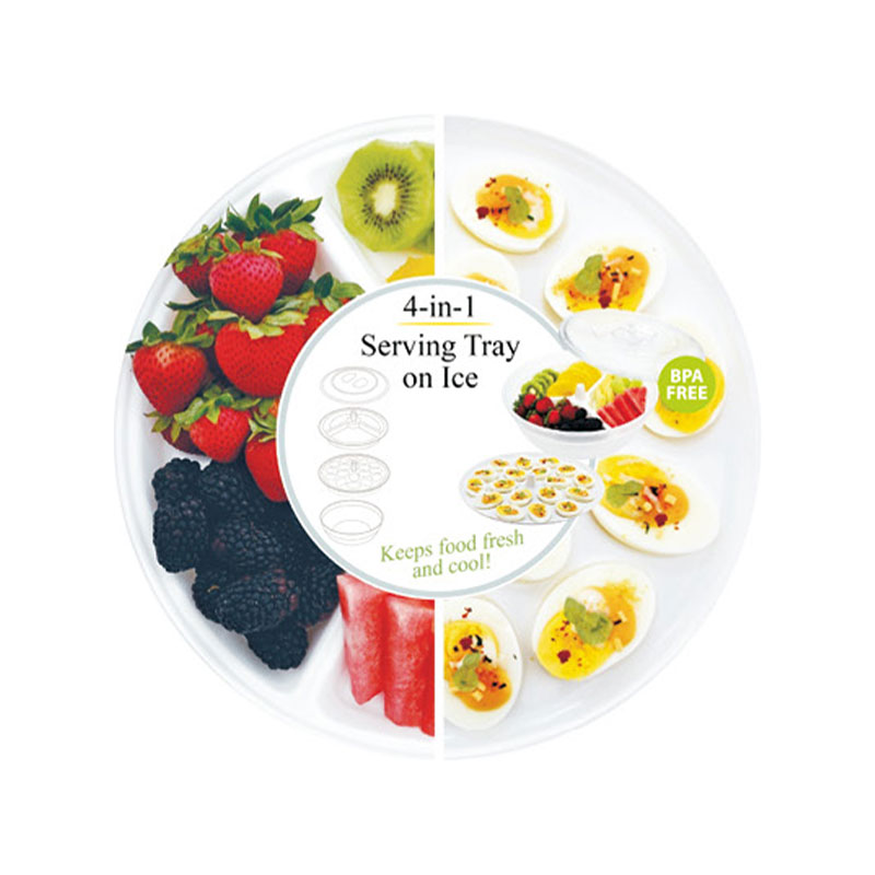Tava de servire 4 in 1 pe gheata